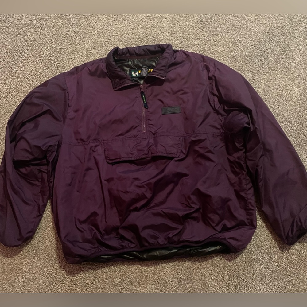 Vintage Purple Eddie Bauer EBTEK Pullover coat - Size XL